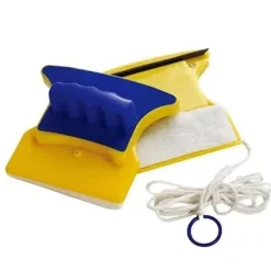 Discount /EA/ Dubbelsidig glasrengörare, effektivt rengöringsverktyg för hushållsglas, lämplig för duschväggar