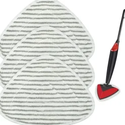 Hot /EA/ Mikrofiber Ångmopp Ersättningsdynor Kompatibla med Vileda Steam & Vileda Steam Plus, Maskintvättbara