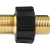Sale /EA/ Snabbkoppling för slang, M22 x 1.5 Dubbel Hankontakt för högtryckstvätt Kompatibel med Kärcher HD & HDs högtryckstvätt (14 mm diameter)