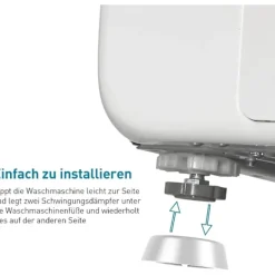 Sale /EA/4 st Anti-vibrationsgummifötter för tvättmaskin