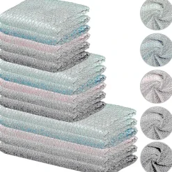 Discount /EA/15 st Miracle Cloth Mikrofiberduk Miracle Cloth Glasrengöringsduk Fiskfjällsduk Miraclecloth Fiskfjällsduk (40 X 30cm, 30x30cm och 25 X