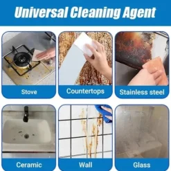 Discount /EA/Kraftfullt Allrengöringsmedel i Pulverform för Köket, Superstarkt Köksrengöringspulver