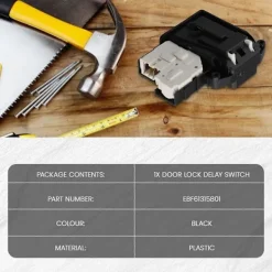 Hot EBF61315801 för Tvättmaskin Elektronisk Dörrlås Fördröjningsbrytare Tvättmaskinsdelar