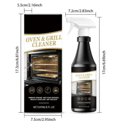 Clearance unbranded Effektiv grill- och ugnsrengöring för snabb och grundlig rengöring 237ml