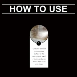 Clearance unbranded Effektiv grill- och ugnsrengöring för snabb och grundlig rengöring 237ml