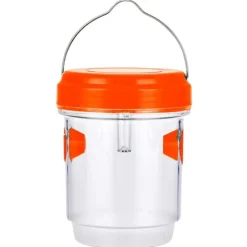 Discount Effektiva getingfällor för utomhusbruk med solcellsdriven LED-lampa, fångar flygande insekter från uteplats, trädgård och bakgård