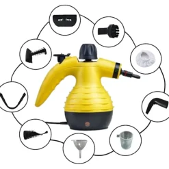 Sale Ekologisk bärbar multifunktionshandhållen ångrengörare för soffa, vägg, golv, bil, matta, bil