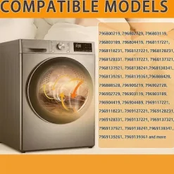 Outlet AcserGery 4774EL2001A Torktumlardörrgångjärn för torktumlare Ersätter AP5071336, 1267586, PS3523444
