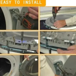 Clearance 4774EL2001A Torktumlardörrgångjärn för torktumlare Ersätter AP5071336, 1267586, PS3523444