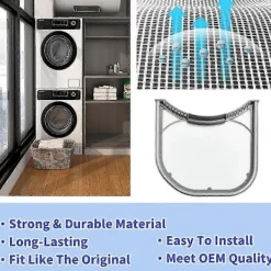 Hot 5231EL1003B Torktumlare Luddfilter för Torktumlare Ventil Ludd Skärm Ersätt AP4440606 PS3527578