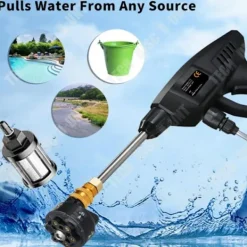 Sale TECH DISCOUNT Elbilstvätt - TD® - Vattenpump 300W - Autonomi 60min - Multifunktionsmunstycke - 25V