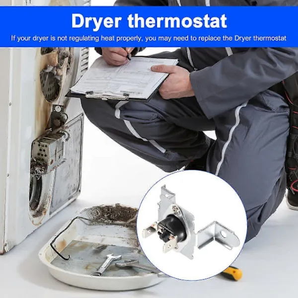 Hot 6931EL3003C Torktumlare Högtemperaturbegränsare Ersättningsdelar för 1268365, 6931EL3003G, PS3530484