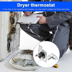 Online 6931EL3003C Torktumlarens högtemperaturtermostat ersättningsdelar för LG för1268365, 6931EL3003G, PS3530484