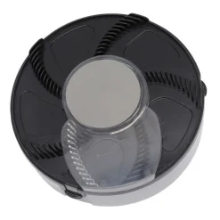 New Elektrisk flugfälla automatisk USB-laddning tyst avtagbar tvättbar elektrisk flugfälla flugfångare för restaurangkök svart