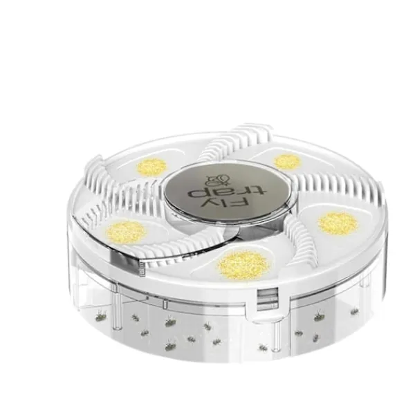 Clearance Elektrisk flugfälla, flugfälla, flygande insektsfälla, automatisk inomhusflugfälla, flugkontrollfångare insekt för ranch, trädgård