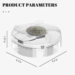 Online Elektrisk flugfälla, husfluga fälla, flygande insektsfälla, automatisk inomhus husfluga fälla, husfluga kontroll fångare insekt [HK] White