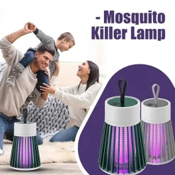 Online FMYSJ Elektrisk flugfångare mygginsekt mördare LED ljusfälla skadedjursbekämpningslampa (FMY) Green