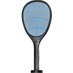 Elektrisk flugsmälla - Effektiv och uppladdningsbar Svart