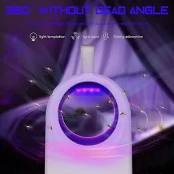 Hot Elektrisk Insektsdödare, UV Myggdödare, Insektsfälla, Mygglampa, Insektsdödare, Myggskydd, Elektrisk Insekts Myggfälla fo[D] blue