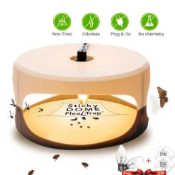 Best Elektrisk klisterfälla för loppor Säker loppfälla för hemmet