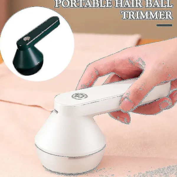 Elektrisk Luddborttagare Uppladdningsbar 6-Bladig USB Portabel Tygrakapparat Professionell Luddborttagare [GKS] white