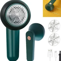 Online Elektrisk luddtrimmer, luddtrimmer testvinnare med 6-bladig blad, USB-laddningsbar, elektrisk luddremover för att ta bort noppor, för kläder, möbler | Fyndiq