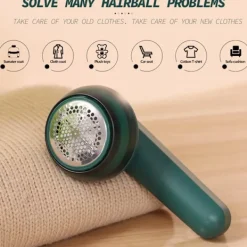 Online Elektrisk luddtrimmer, luddtrimmer testvinnare med 6-bladig blad, USB-laddningsbar, elektrisk luddremover för att ta bort noppor, för kläder, möbler | Fyndiq