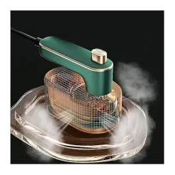 Online Elektrisk Mini Strykjärn Handhållen Klädstrykare Maskin Bärbar Strykjärn Tyg Strykjärn Maskin En EU-kontakt