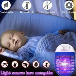 Online Elektrisk Myggdödare/Insektsdödare 2-pack – Inomhus & Utomhus Myggfångare, Flugdödare med Stickkontakt