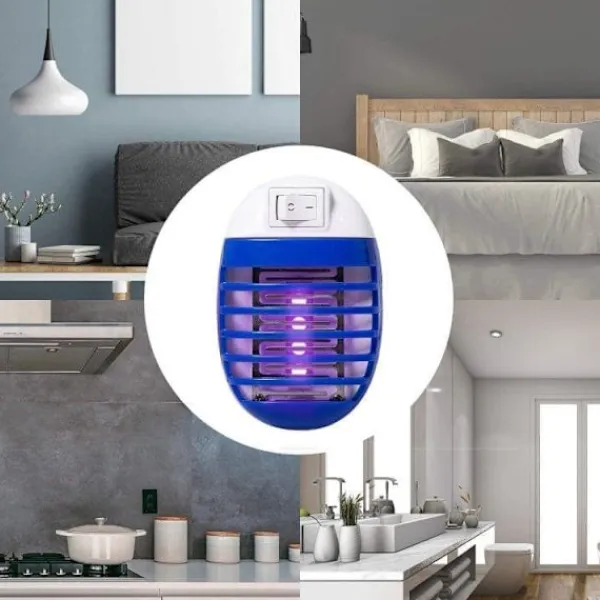 Online Elektrisk Myggdödare/Insektsdödare 2-pack – Inomhus & Utomhus Myggfångare, Flugdödare med Stickkontakt