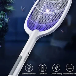 Online Elektrisk myggfångare insektsdödare elektrisk flugdödare 2 i 1