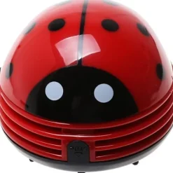 J-star Elektrisk nyckelpiga mönster Batteridriven bordsdammsugare Mini Dammsugare