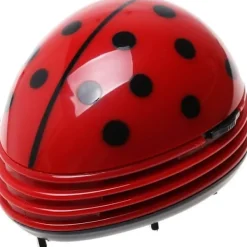 J-star Elektrisk nyckelpiga mönster Batteridriven bordsdammsugare Mini Dammsugare
