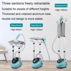 New Hommy Elektrisk Plagg Steamer 10 Gears Justerbar Handhållen Platt Ånga Strykning Maskin