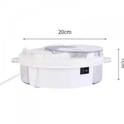 GIFT OF G Elektrisk roterande flugfångare för inomhusbruk för att fånga flugor med eget bete