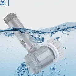 EASTVAPS Elektrisk roterande skrubber med 6 utbytbara borsthuvuden för köksrengöring