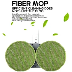 Sale Elektrisk skurborste 3 utbytbara huvuden Handhållen multifunktionell för golv