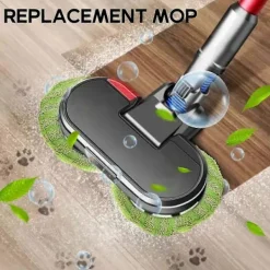 Sale Elektrisk skurborste 3 utbytbara huvuden Handhållen multifunktionell för golv