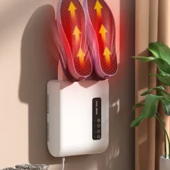 Sale Elektriska skor Tork Timing självhäftande Väggmonterade kompakta skor Torkmaskin för stövlar (CN Plug 220V)