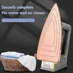 Hot Elektriskt strykjärn (torrt strykjärn) (SVART)