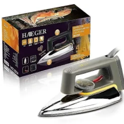 Hot Elektriskt strykjärn (torrt strykjärn) (SVART)