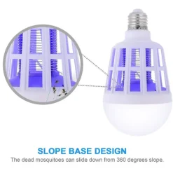 Discount Elektronisk insektsmyggdödande lampa 2 i 1 UV LED flugdödare