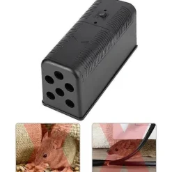 Discount FMYSJ Elektronisk råttfälla högspänningsmus elektrisk stöt gnagare mördare mus (FMY)