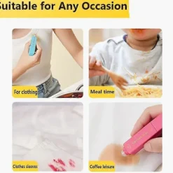 Hot Elephant Kiss Fläckborttagningspenna, 3-sekunders fläckborttagningspenna, dubbelhuvud omedelbar behandlingspenna för rengöring på språng, tar itu med envisa fläckar | Fyndiq