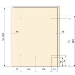Hot EMUCA Återvinningsbehållare Recycle för kök, 2 x 16 L, fastsättning från botten och manuell uttagning, Grå antracitplast Kolgrå