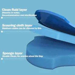 Outlet Engångs Toalettrengöringssystem med 24 st Desinficerande Refiller, Toalettborste Fresh Brush Set (24 Desinficerande Refiller)