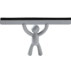 Enkel och elegant glasrakel, stilren och praktisk, lämplig för att skrapa speglar, bänkskivor, glas, rengöring av hemmets badrum