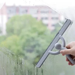 Enkel och elegant glasrakel, stilren och praktisk, lämplig för att skrapa speglar, bänkskivor, glas, rengöring av hemmets badrum