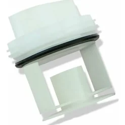 Hot Ersättning tvättmaskin avloppspump avloppstätning lock lock för Siemens Bosch WM1095 / 1065 WD7205 tillbehör (tillfällig leverans i blått och vitt)