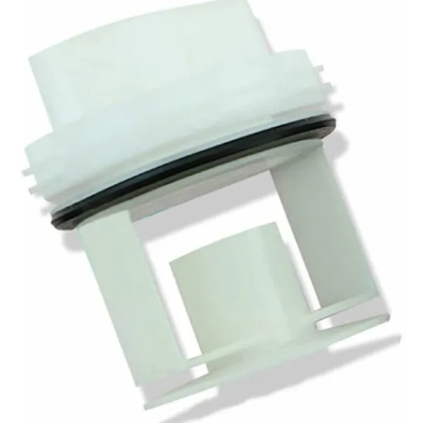 Hot Ersättning tvättmaskin avloppspump avloppstätning lock lock för Siemens Bosch WM1095 / 1065 WD7205 tillbehör (tillfällig leverans i blått och vitt)